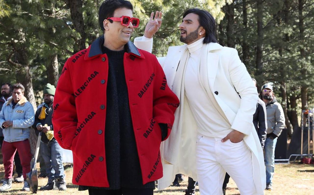 Karan shared multiple pics with his lead actor and wrote, 