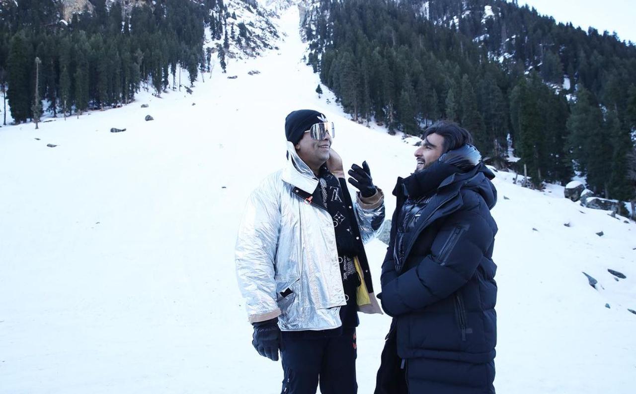 Ranveer Singh turns a year older today and the actor is being flooded with wishes from fans and colleagues from the industry. Filmmaker Karan Johar also took to social media to share BTS stills with Ranveer Singh from the sets of their upcoming film 'Rocky Aur Rani Kii Prem Kahaani'