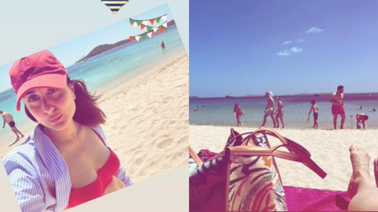 Kareena Kapoor shares glimpses from her beach time in Italy