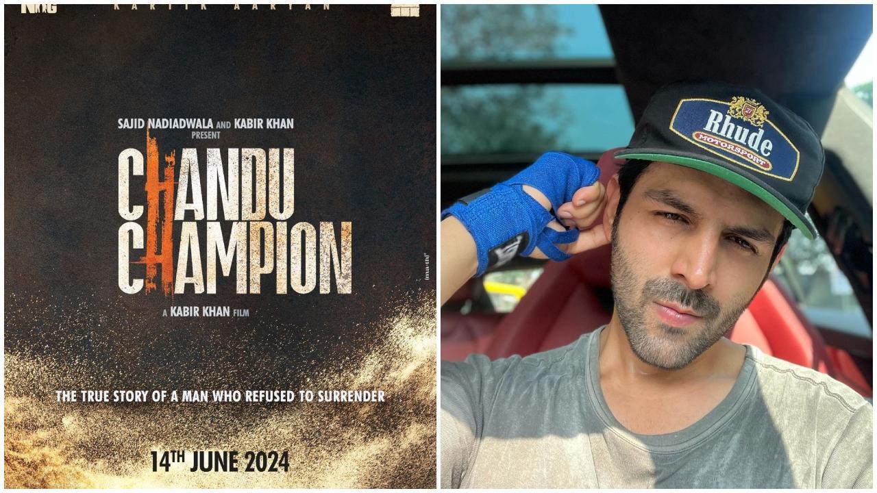 Announced: Kartik Aaryan starrer Kabir Khan directorial 'Chandu Champion' to release on Eid 2024