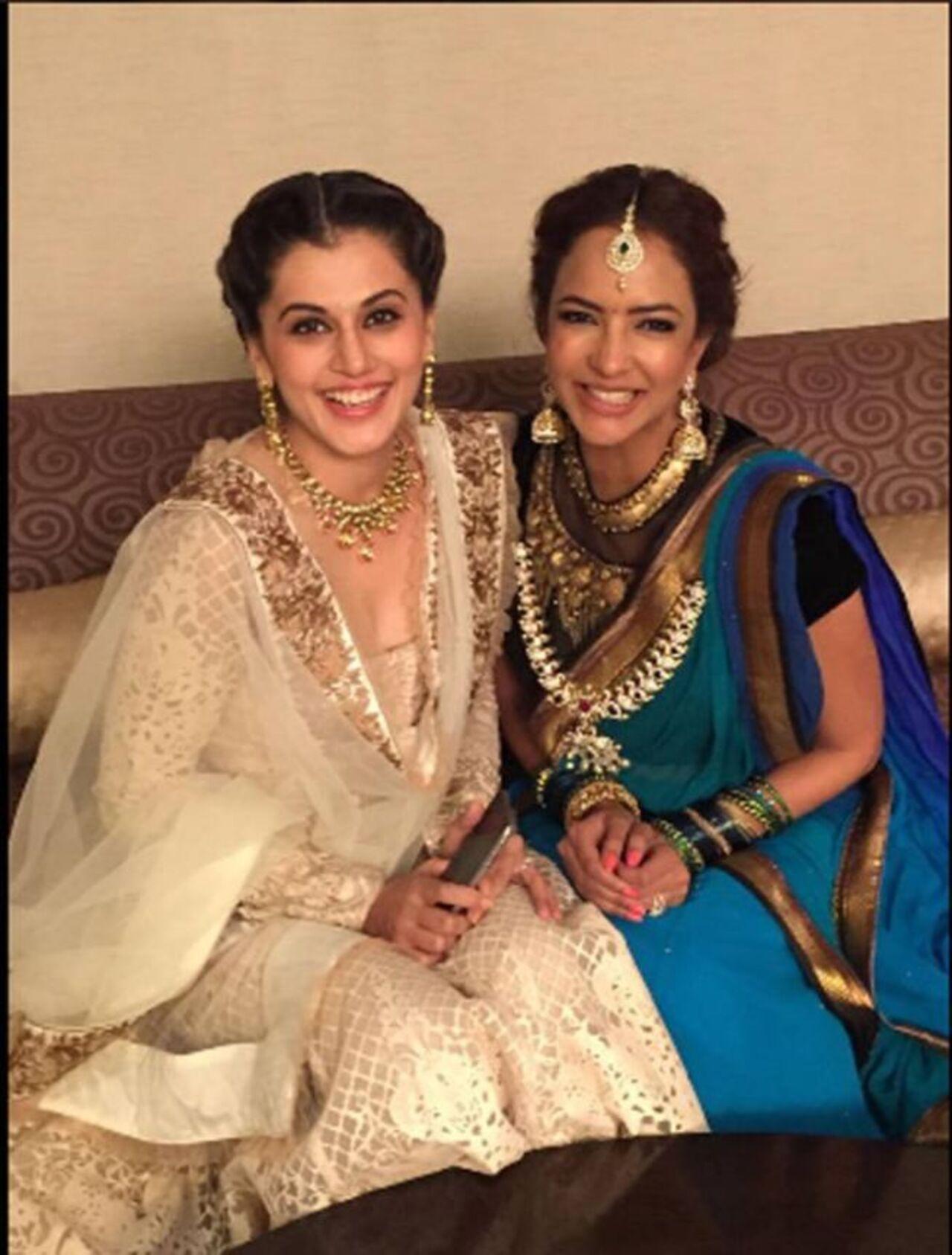 Lakshmi Manchu also shares a close bond with Taapsee Pannu. The latter began her acting career in South film industry