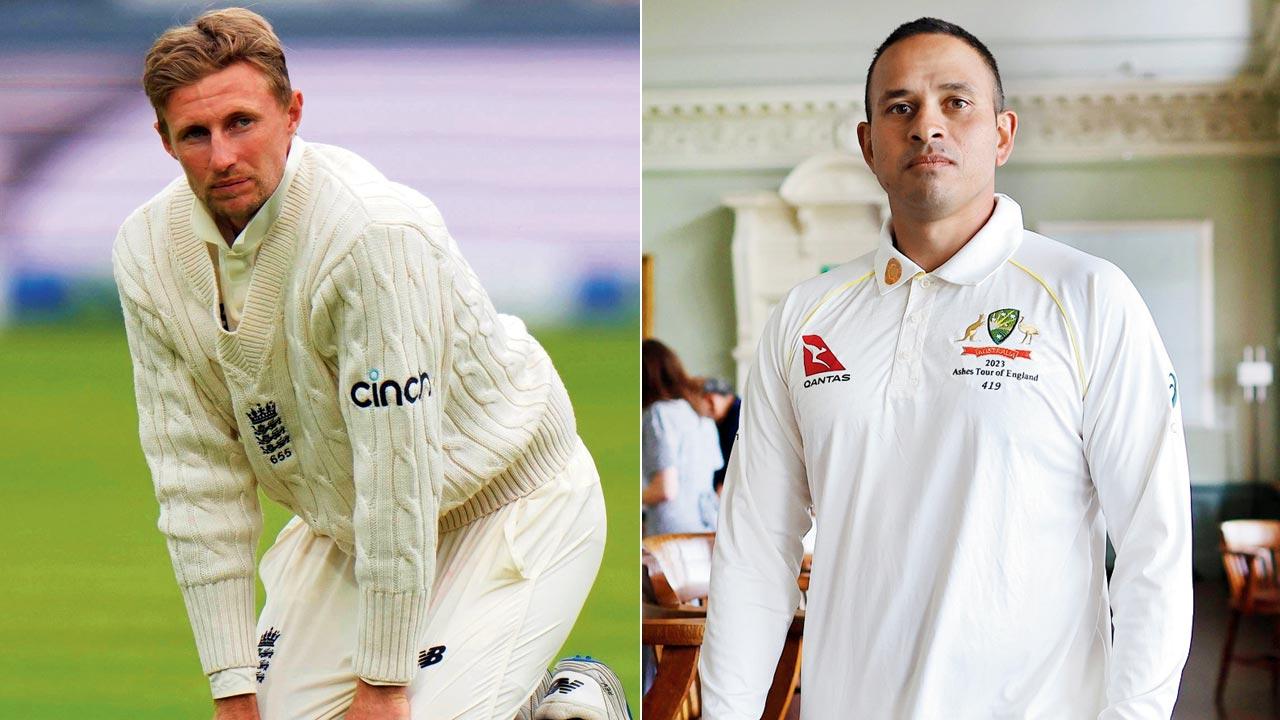 Joe Root and Usman Khawaja