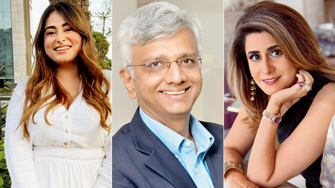 Muskan Chanchlani, Ambi Parameswaran and Sujata Assomull