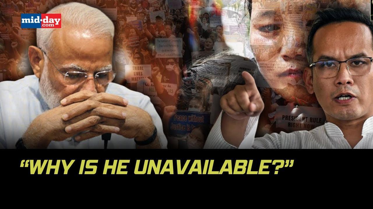 Manipur Violence: Gaurav Gogoi questions PM Modi's unavailability in Manipur 