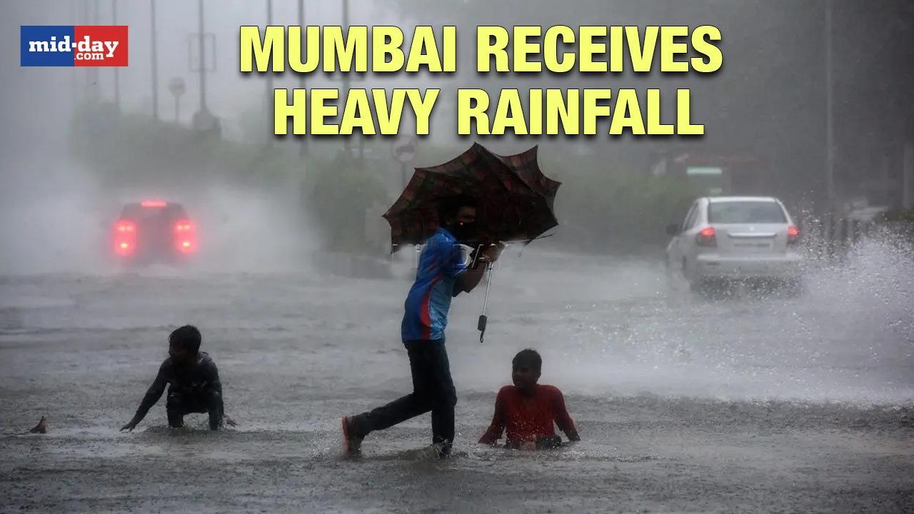  Maximum city receives heavy downpour, police station in Raigad flooded
