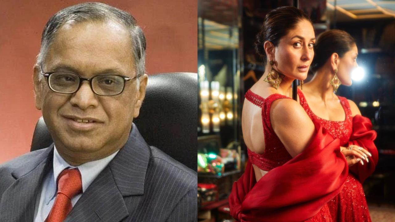 Narayan Murthy criticises Kareena Kapoor for ignoring fans on flight, Sudha  Murthy defends actress