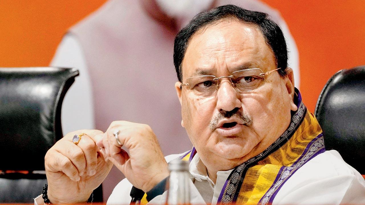 J P Nadda, president, BJP