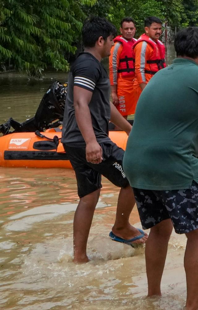 NDRF`s rescue operations in Delhi
