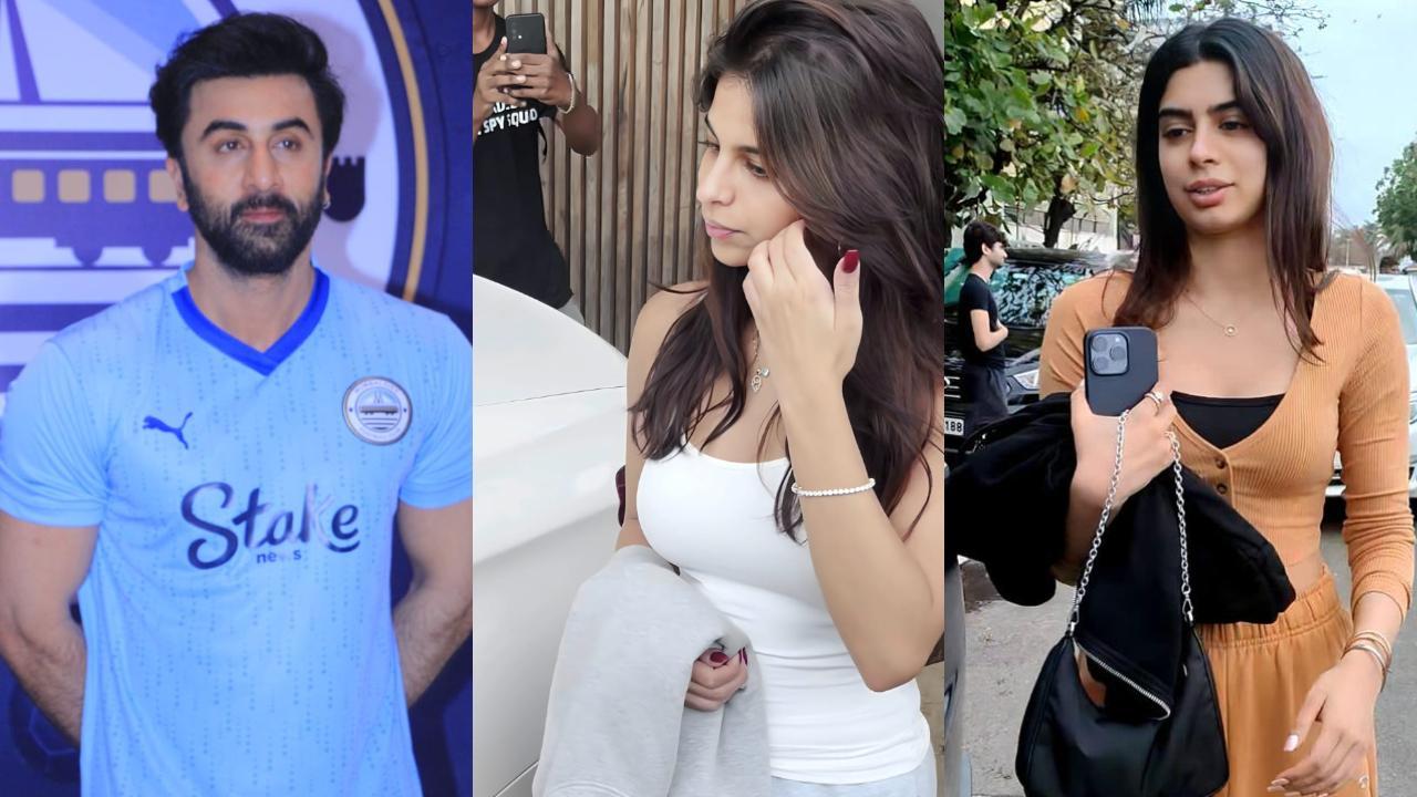 Spotted in the city: Suhana Khan, Ranbir Kapoor and others