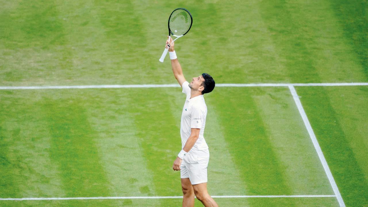 What's Novak Djokovic’s special court romance like?