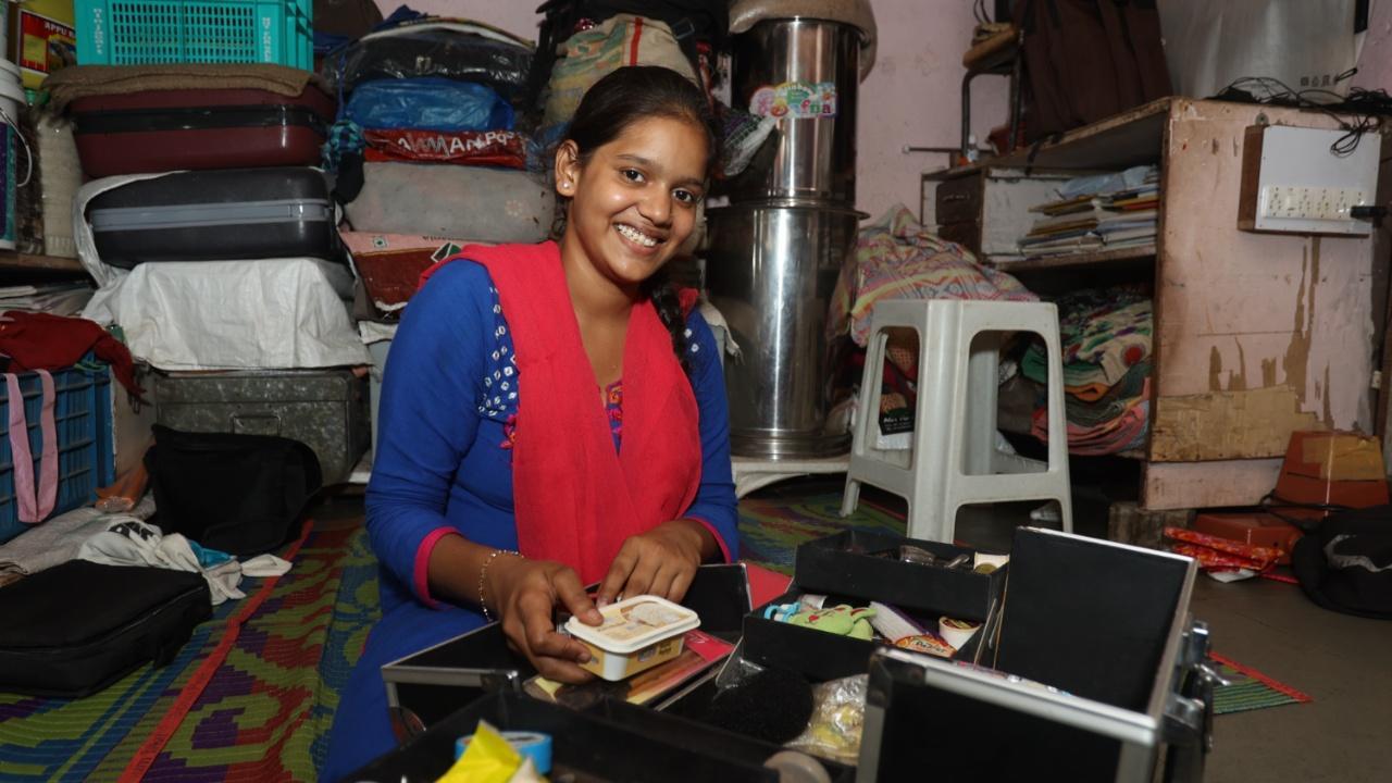 IN PHOTOS: Mumbai's slum teen turns makeup entrepreneur, earns lakhs