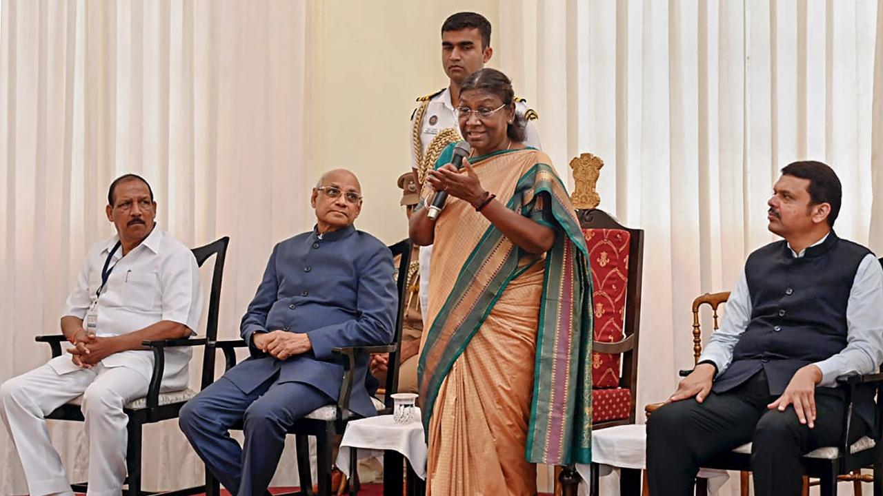 President Murmu on Wednesday inaugurated the Cultural Centre of Bharatiya Vidya Bhavan at Koradi in Nagpur