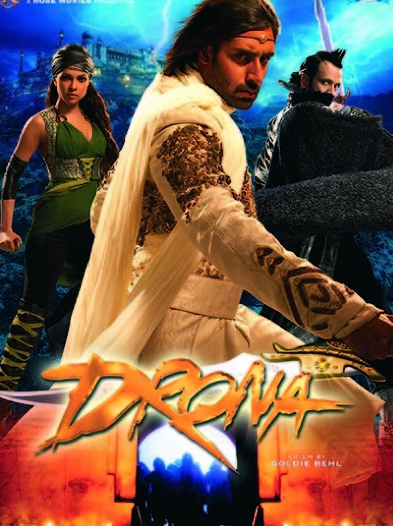 Leading ahead in the lowest rated films of Priyanka Chopra, is the 2008 action-drama 'The Legends of Drona' also starring Abhishek Bachchan