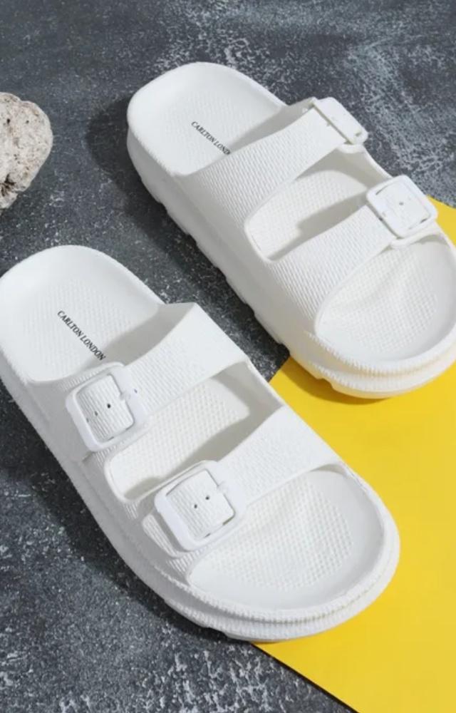 Get ahead with the latest footwear trends with these Birkenstock duplicates that are not only soft on the sole but also rain-friendly.
At: nykaa.com