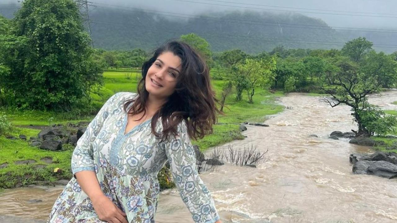Raveena Tandon once saved a crab, snake, and scorpion during a film shoot