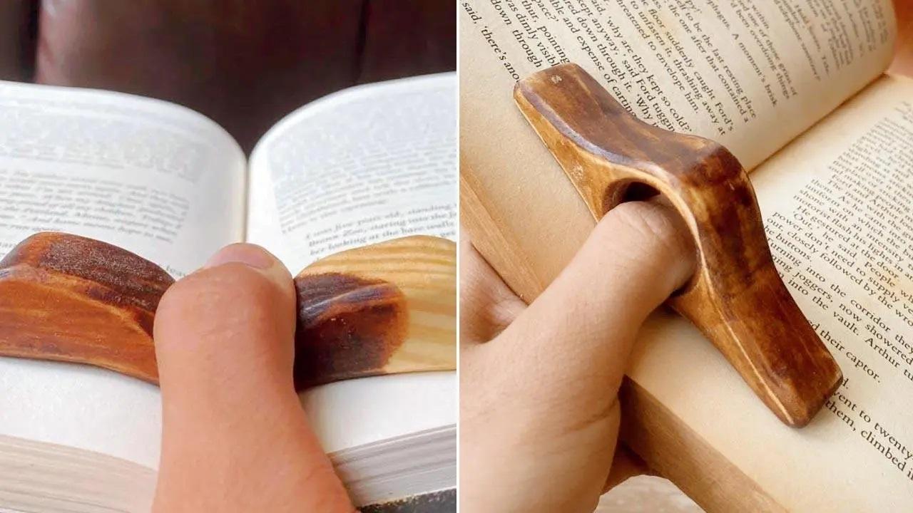For the readerFinding a comfortable position while reading can be a challenge. That’s why we fell in love with these book assists conceptualised by Goa-based Aakash Dhingra of Orion Goa. Place your thumb on the wooden assist which will help keep the book open with ease. They have different designs to choose from, too. Log on to @orion.goaCost Rs 700 to Rs 850