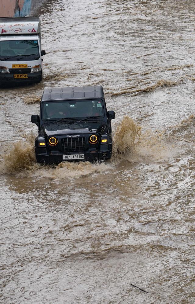 The Yamuna river swelled to a staggering 208.62 metres at 1 pm on Thursday