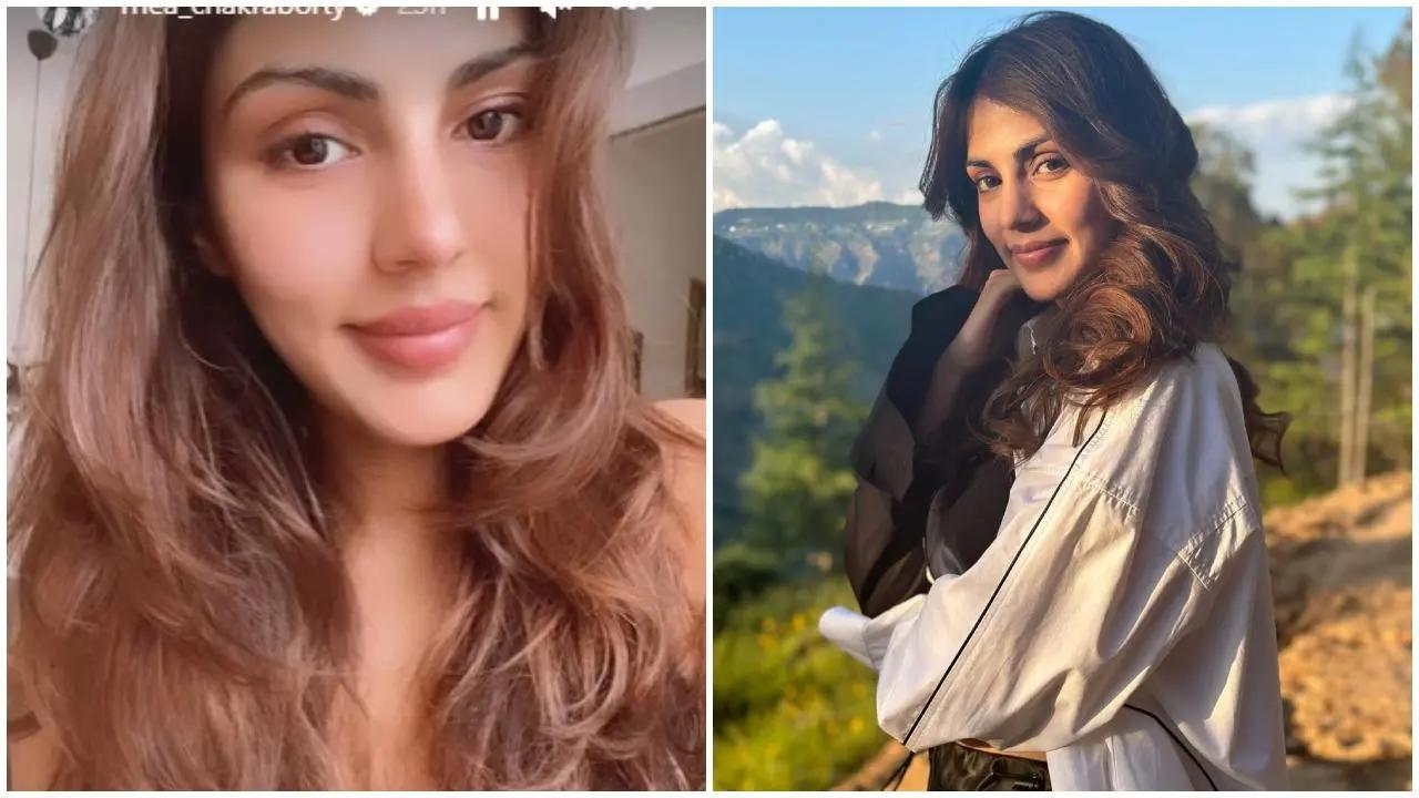 After the Narcotics Control Bureau (NCB) announced that they would not contest the bail given to her in the drugs case related to the death of Sushant Singh Rajput, actress Rhea Chakraborty expressed her gratitude on Instagram. She shared a selfie video along with a folded hands emoji to convey her thanks. Read more. Read more. 