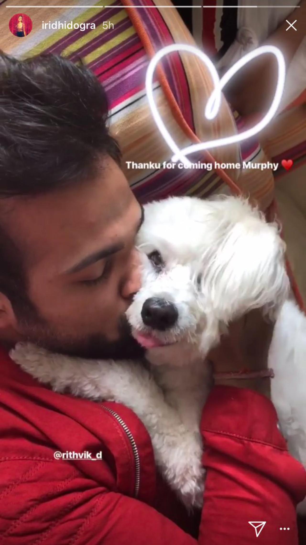 Both Murphey and Eve hold a significant place in his heart, and he adores them immensely. Rithvik's pets are an integral and cherished part of his life, and he finds immense joy in their company