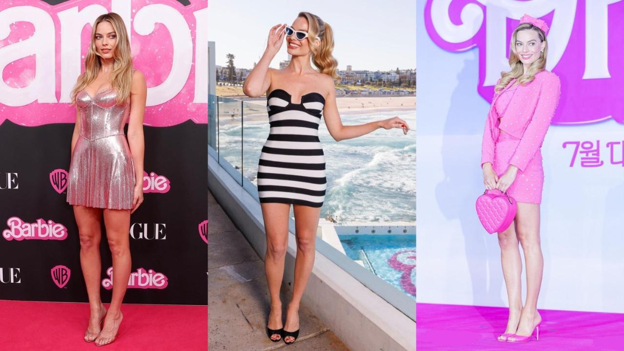 All Margot Robbie's Iconic Looks From Barbie's Press Tour – Larizia