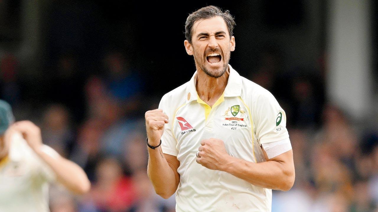 Mitchell Starc unleashes his wizardry at Oval, takes five as hosts crumble