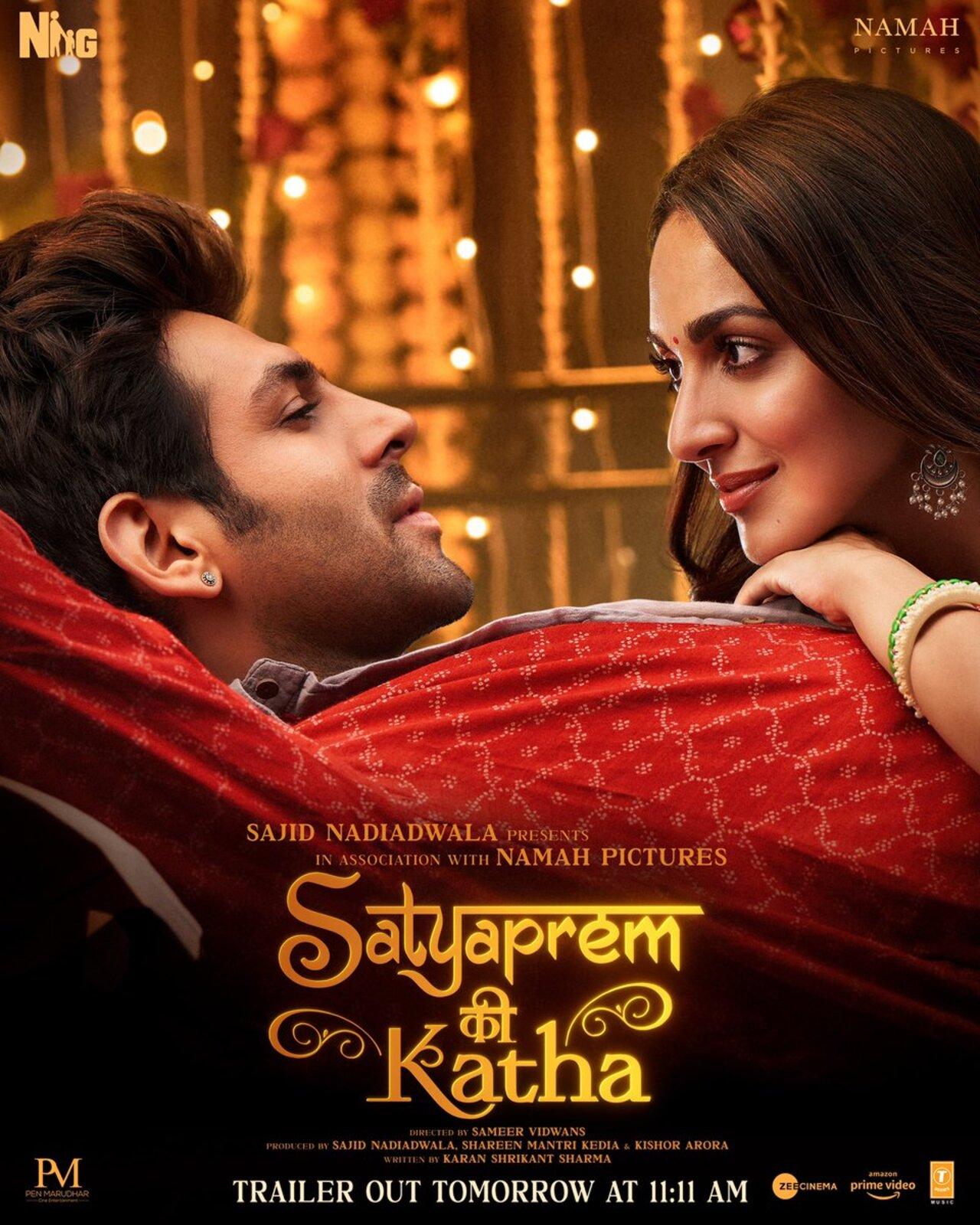 Satyaprem Ki Katha (2023) 
Kiara Advani's latest release reunited him with his Bhool Bhulaiyaa 2 star Kartik Aaryan. The Sameer Vidhwans directorial had people talking about its plot and love story. The film crossed over Rs 100 crore making it a success