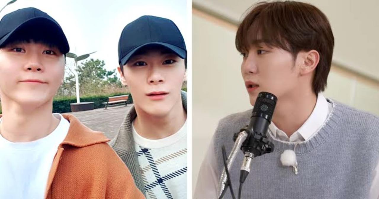 SEVENTEEN's Seungkwan and Astro's Moonbin
Boybands SEVENTEEN and Astro have been friends for a long time - constantly cheering for and supporting each other when either group releases new music or at award shows. But Seungkwan and Moonbin have shared an especially deep bond. Seungkwan once recalled how Moonbin had forgotten about the plans the two had made because of his exhausting schedule - and this shared relatability of the hardships of the Kpop industry had brought the two idols closer together. After Moonbin tragically died by suicide earlier this year, Seungkwan penned an emotional note saying that they will be friends in this life and forever