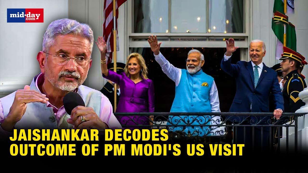 EAM S Jaishankar decodes PM Modi's US visit
