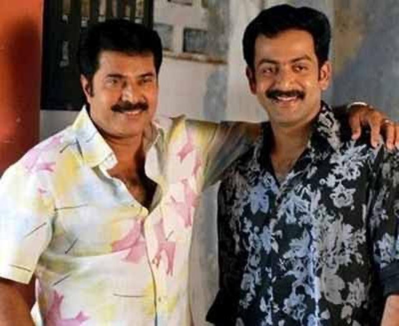 Even though Mammootty is much senior to Prithviraj in experience, the two share a strong bond. Dulquer Salmaan had once said that Prithviraj spends more time talking to his father than him when he visits them at home