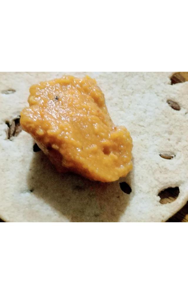 Each box comes with a sealed container that has the dehydrated chutney mix. The container has enough room to pour the measurement of water recommended