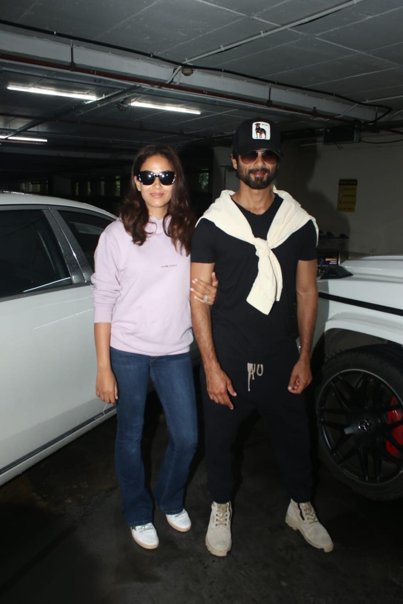 The much-in-love couple Shahid and Mira recently celebrated their 8th wedding anniversary