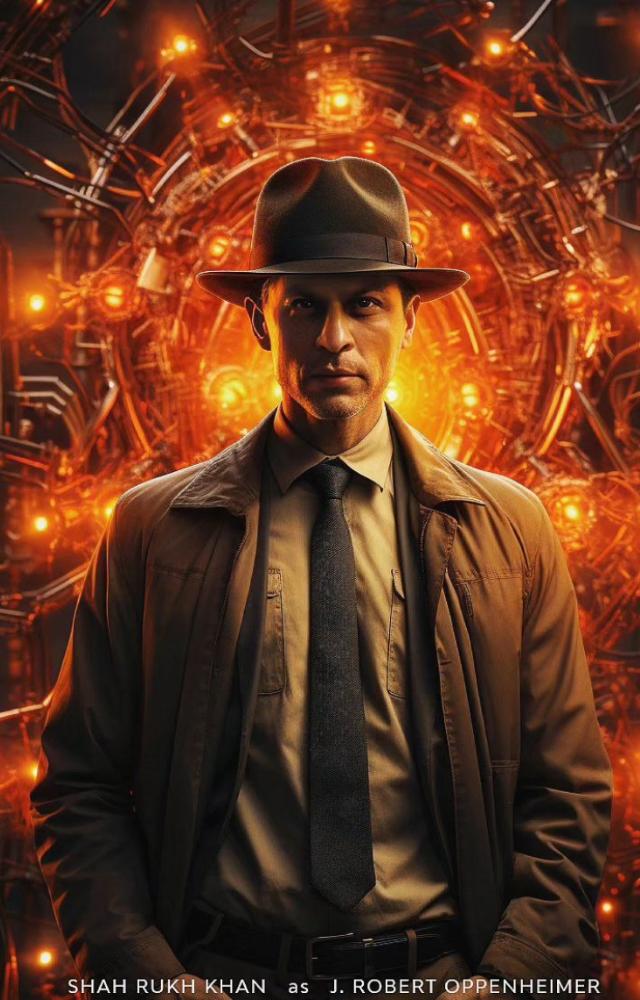A psychedelic art page on Instagram called `WildTrance` has shared AI-generated images of Bollywood actors as the `Oppenheimer` cast.