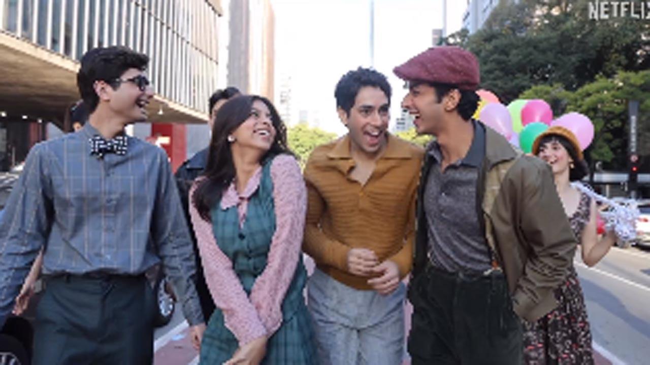 Suhana Khan and 'The Archies' gang have a blast in Sao Paulo, watch video