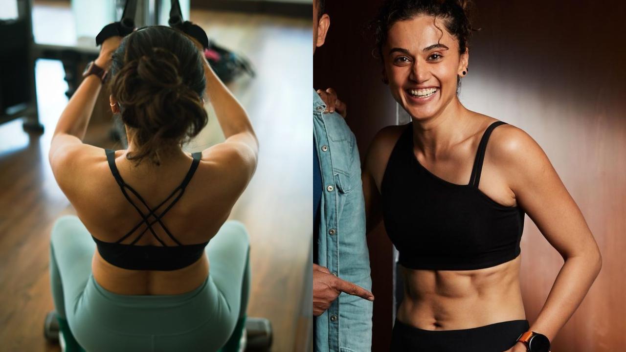 Tapsipanu Chudai Video - Taapsee Pannu Birthday 2023: A glimpse into her inspiring fitness journey