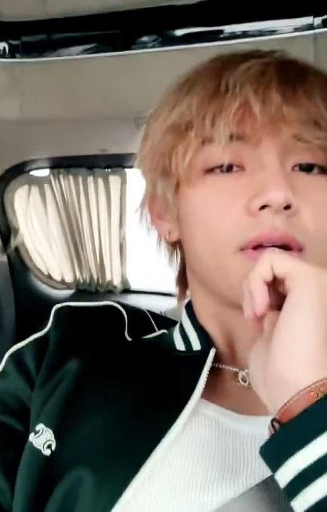 BTS`s Taehyung aka V`s `Namaste` moment