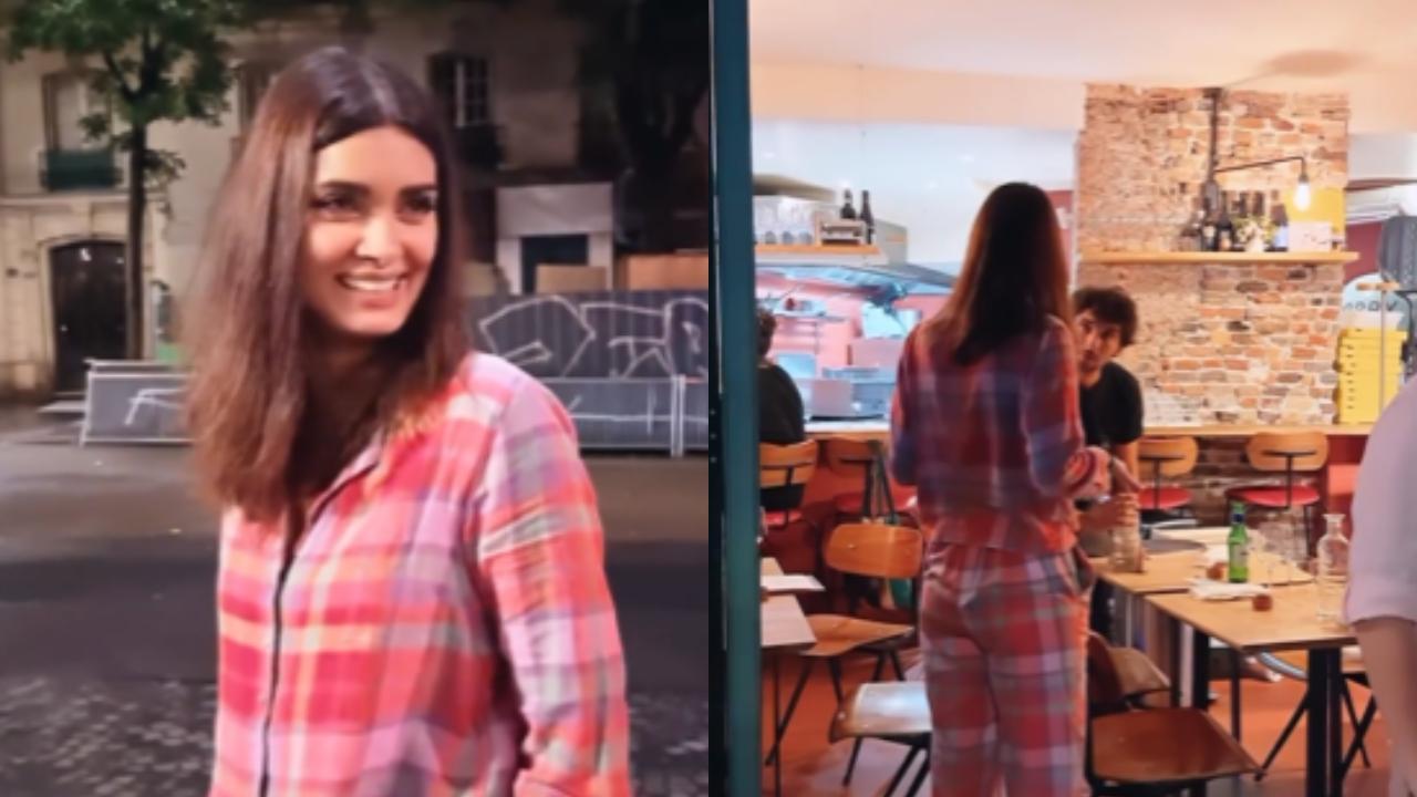 Diana Penty walks on the streets of Paris in pajamas for this reason; watch vide