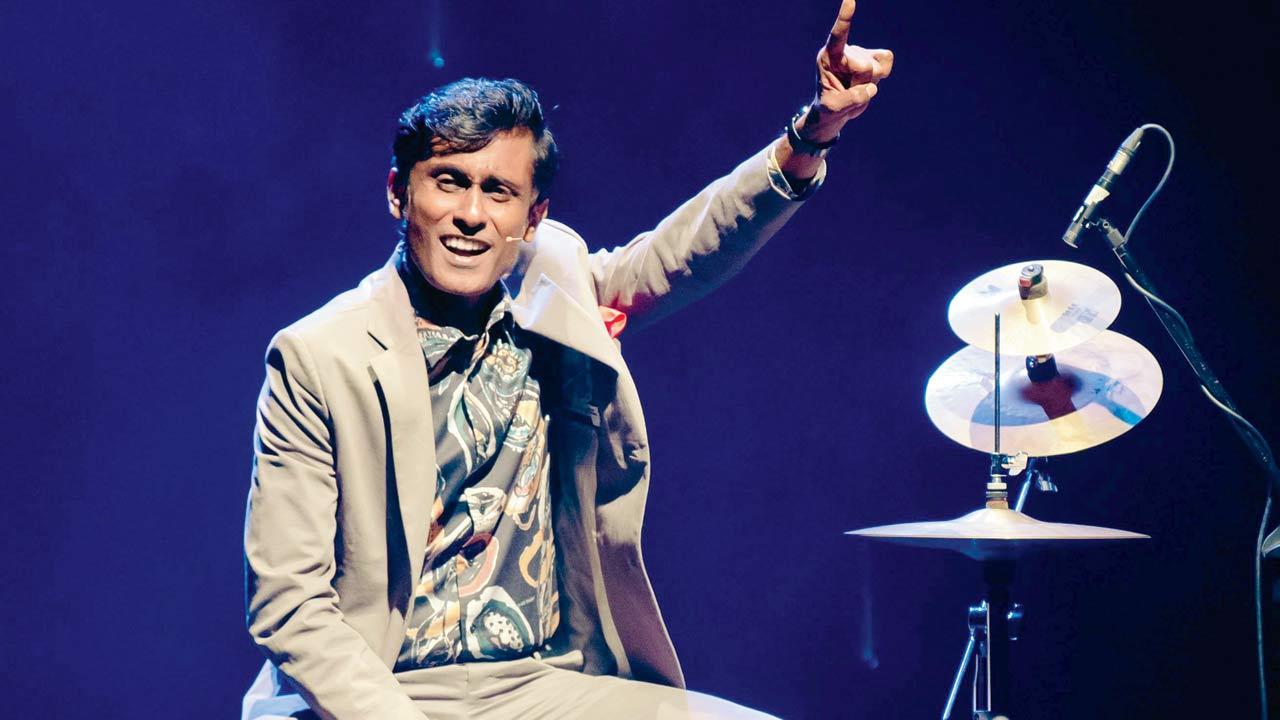 Alex at a previous performance