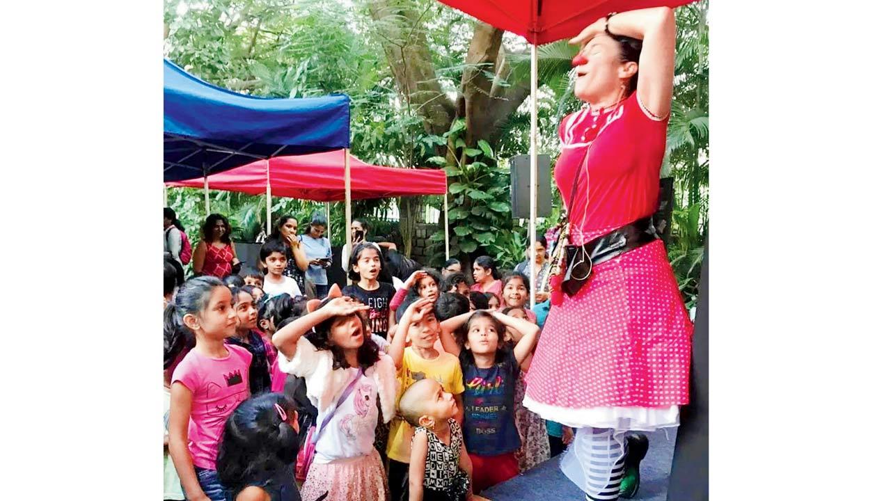 Nika at a previous performance. Pic Courtesy/Instagram
