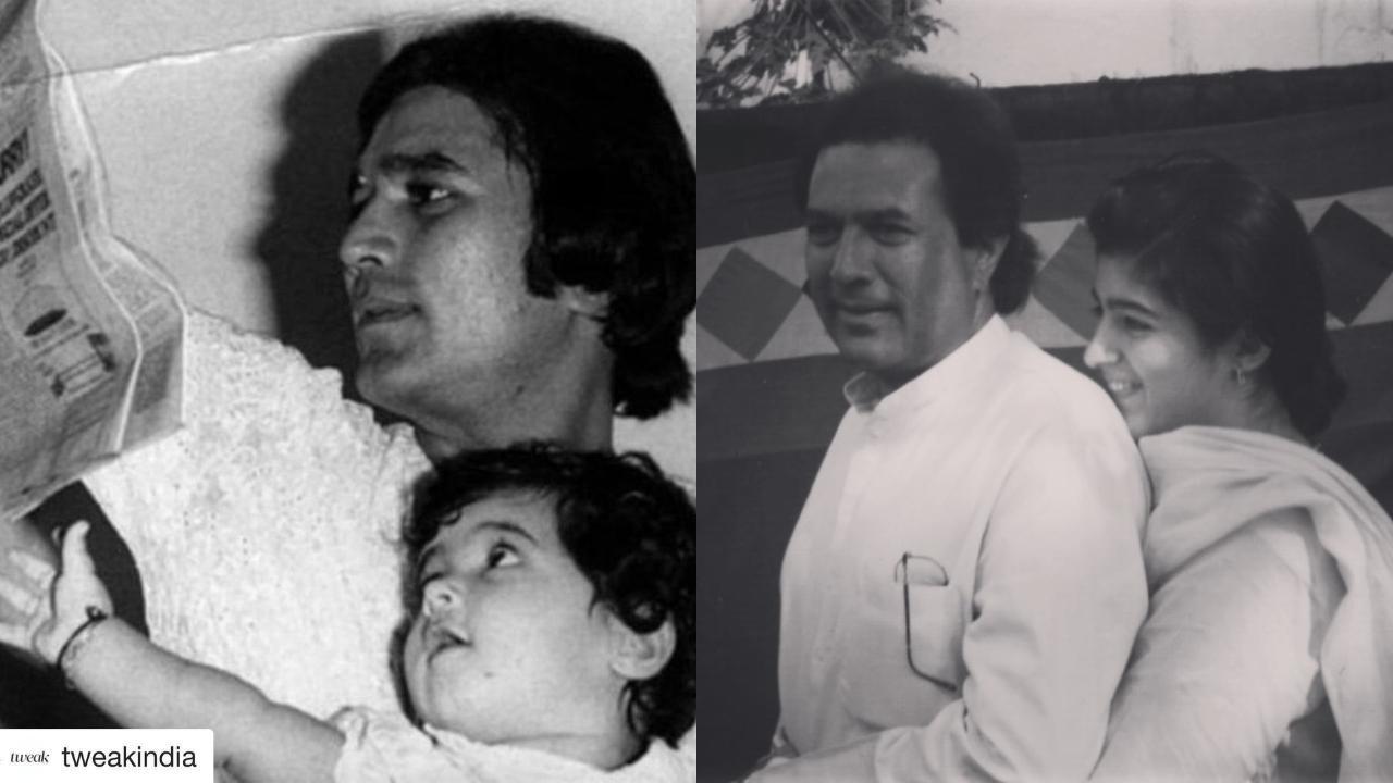 Twinkle Khanna Ki Chudai Video Sex - Rajesh Khanna Death Anniversary 2023: Times when Twinkle Khanna remembered  her father