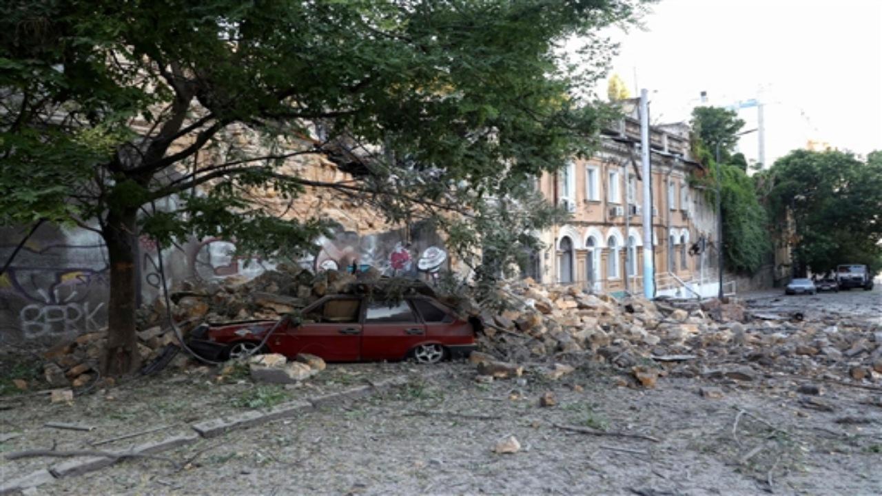 Moscow and Crimea hit by drones as Russian forces mount attacks on Ukraine's south