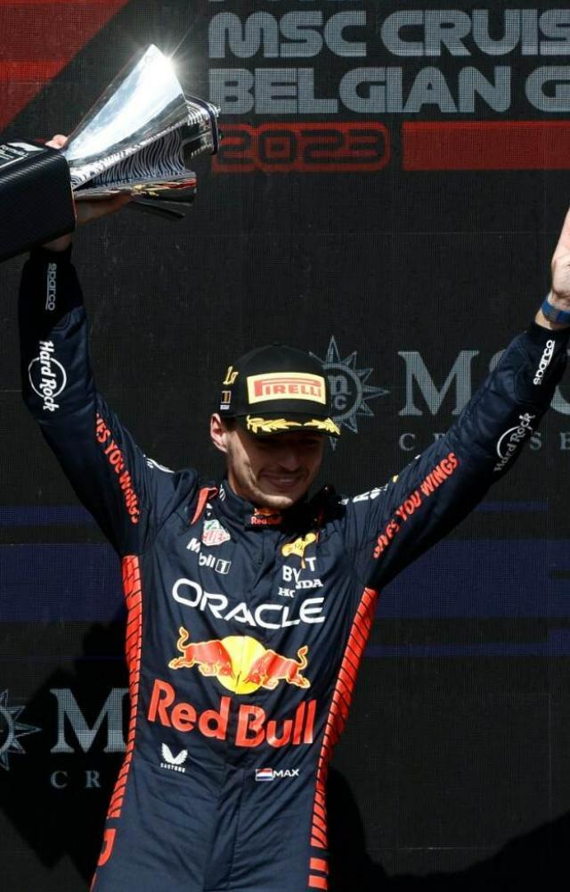 Max Verstappen secures 8th straight F1 win at Belgian GP