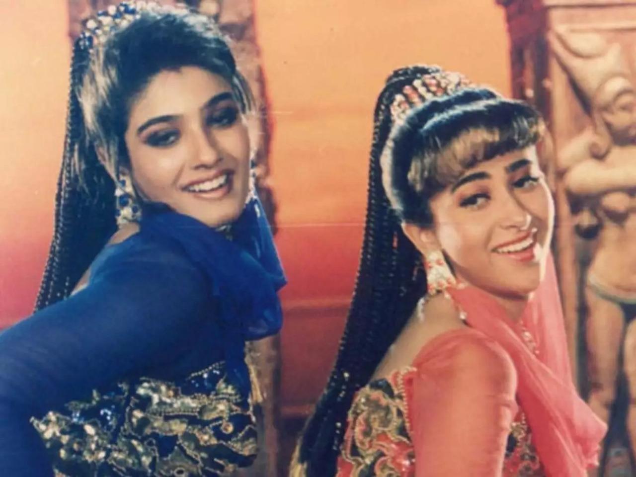 Andaz Apna Apna (1994)
Karisma and Raveena's characters as friends who would go the extra length to find the right man is an endearing friendship