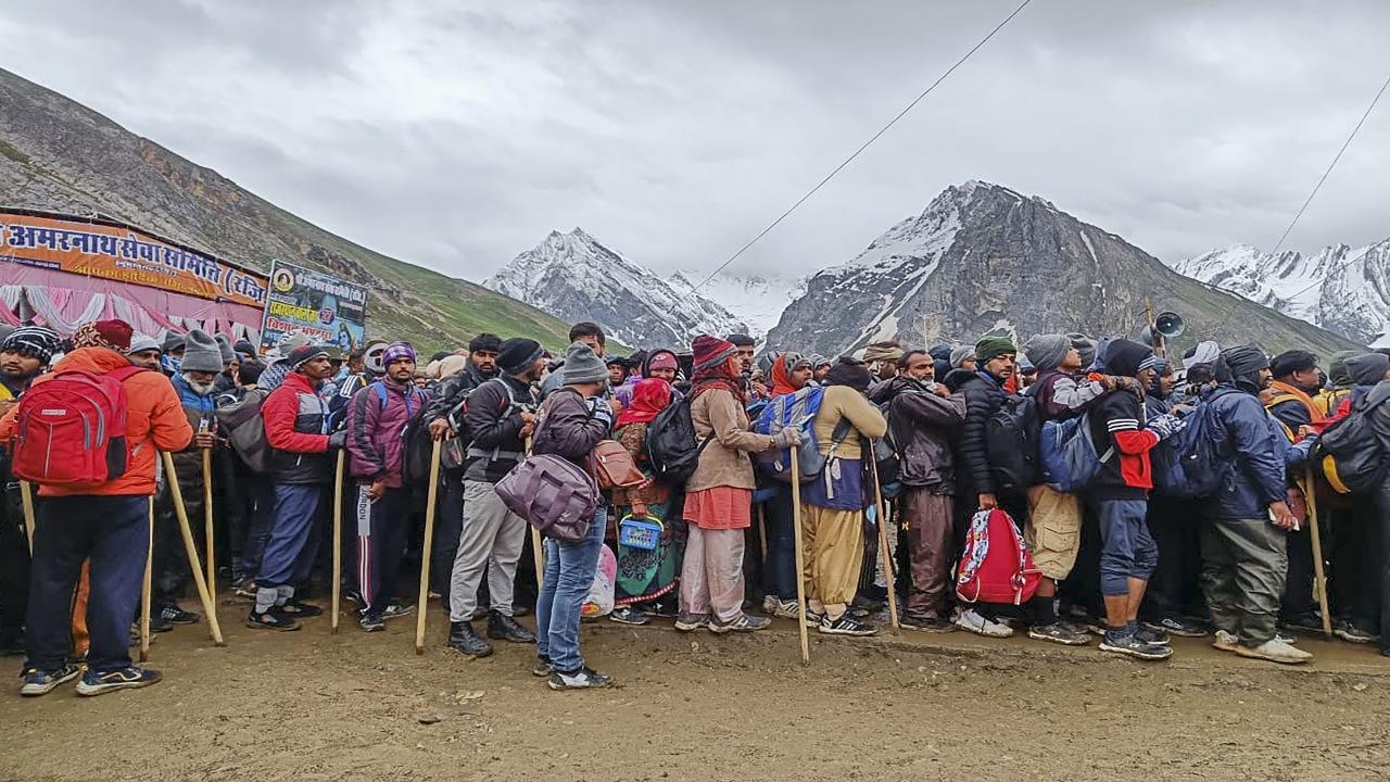 Meanwhile, the Army has sheltered more than 700 Amarnath pilgrims at its camp in Qazigund in Anantnag district after they were stranded due to heavy rainfall in the valley.