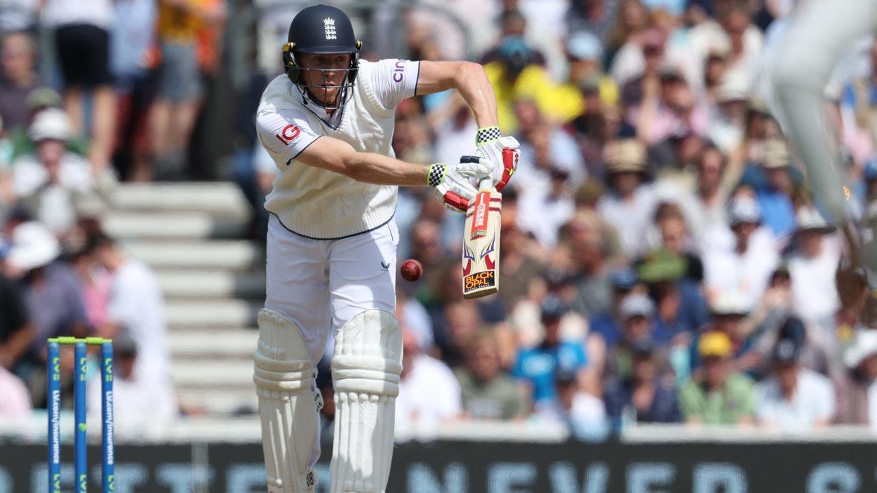 Ashes 2023 5th Test: Crawley, Root, Bairstow blast fifties as England reach 389/9, lead Australia by 377