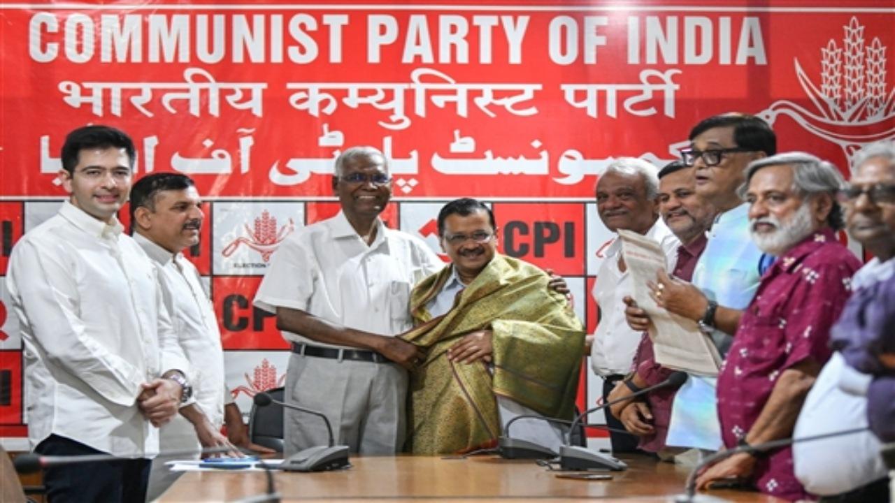 Extending support to the AAP, Raja said CPI has been demanding complete statehood for Delhi as well as Puducherry.