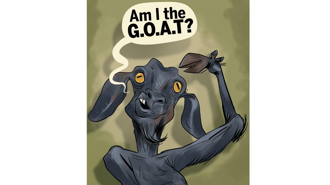 GOAT gets my goat