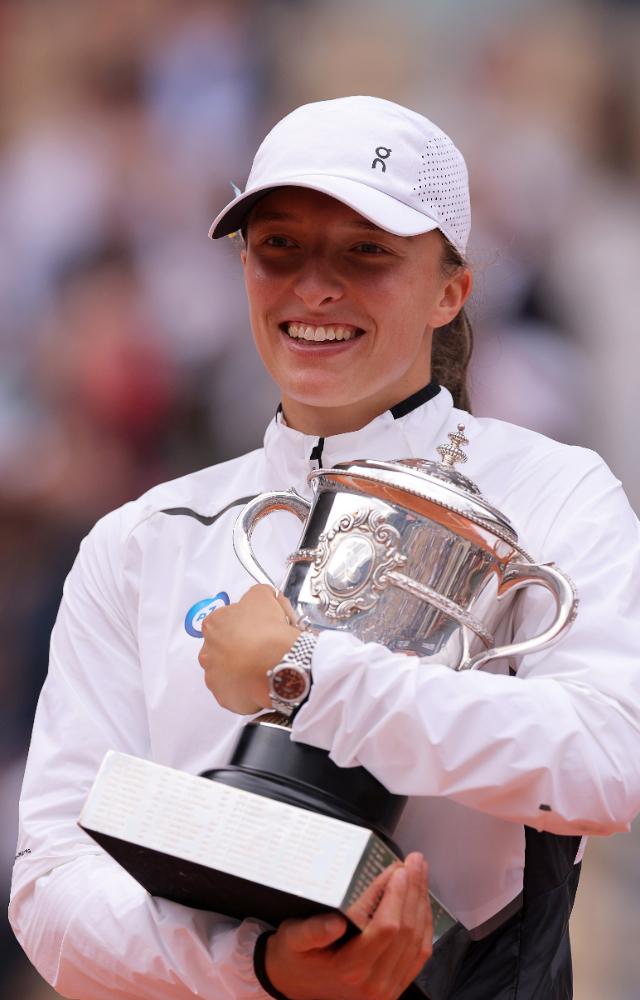 French open sales women's winners