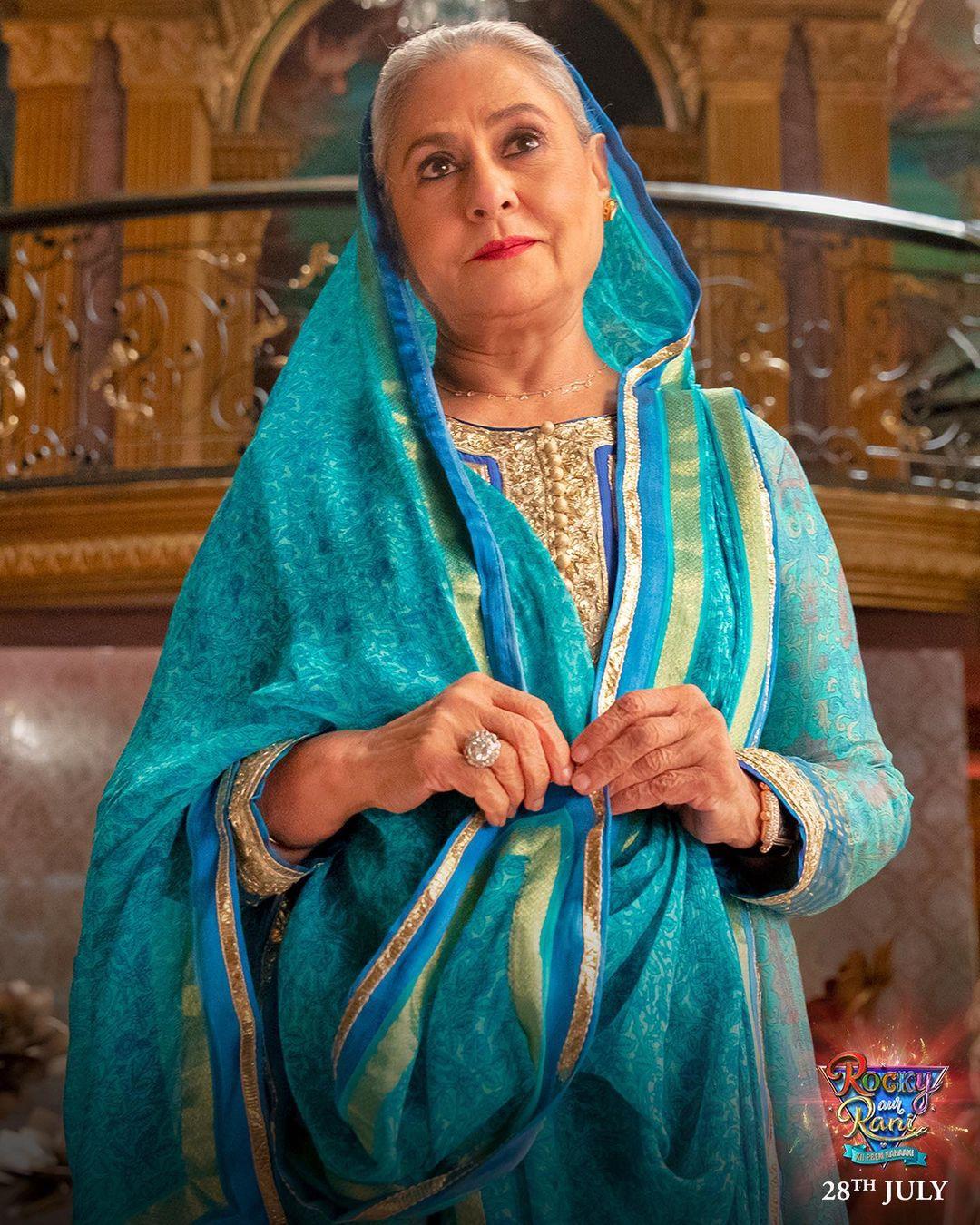 One of the major highlights of the film is the legendary Jaya Bachchan's comeback to the silver screen. Having previously collaborated with Karan Johar on the blockbuster film Kabhi Khushi Kabhie Gham, Jaya Bachchan's return to the silver screen in a Karan Johar directorial has heightened expectations. 