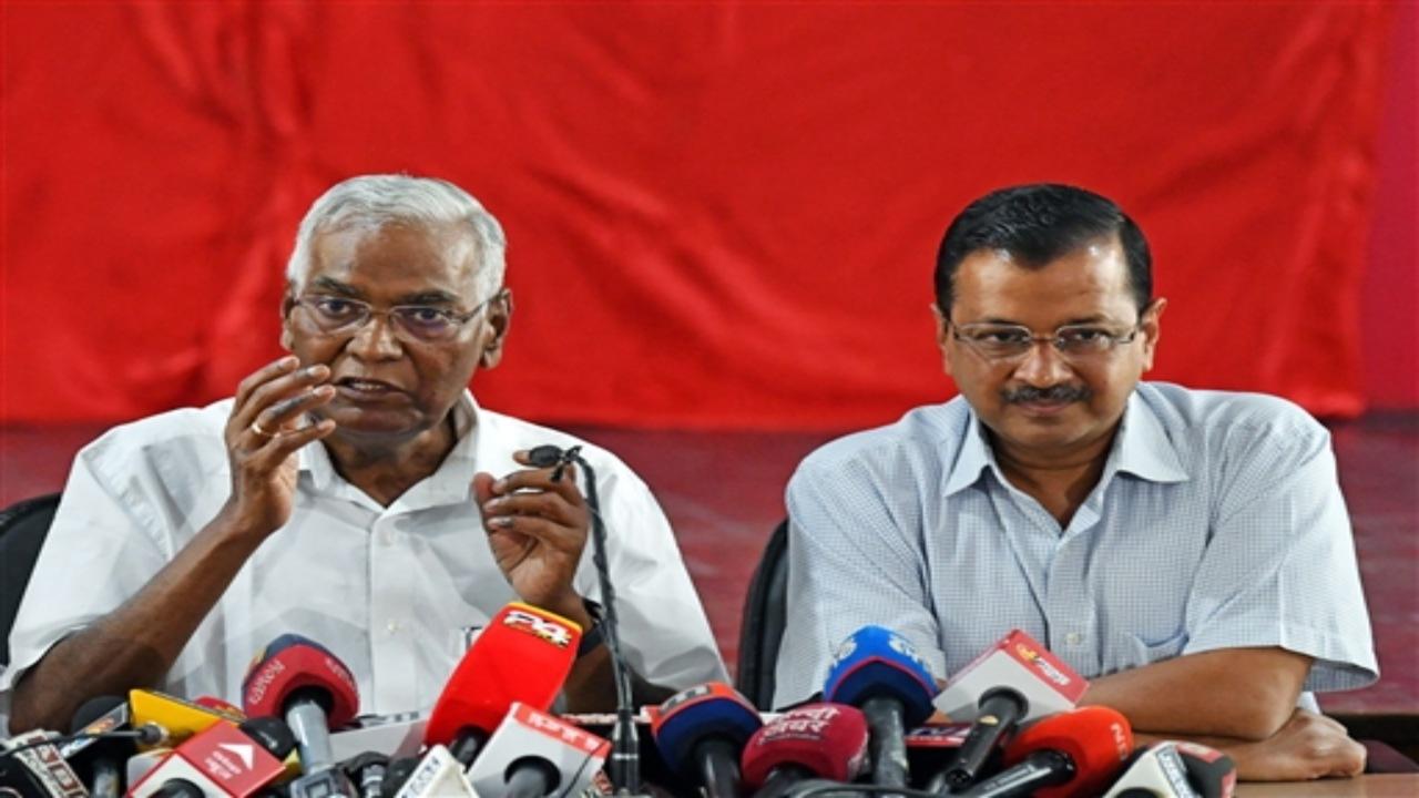 The Centre's ordinance on control of services in Delhi will be among the key issues that will come up for discussion at an upcoming meeting of opposition parties, Chief Minister Arvind Kejriwal said on Wednesday after meeting CPI leader D Raja to garner support against the government's measure.