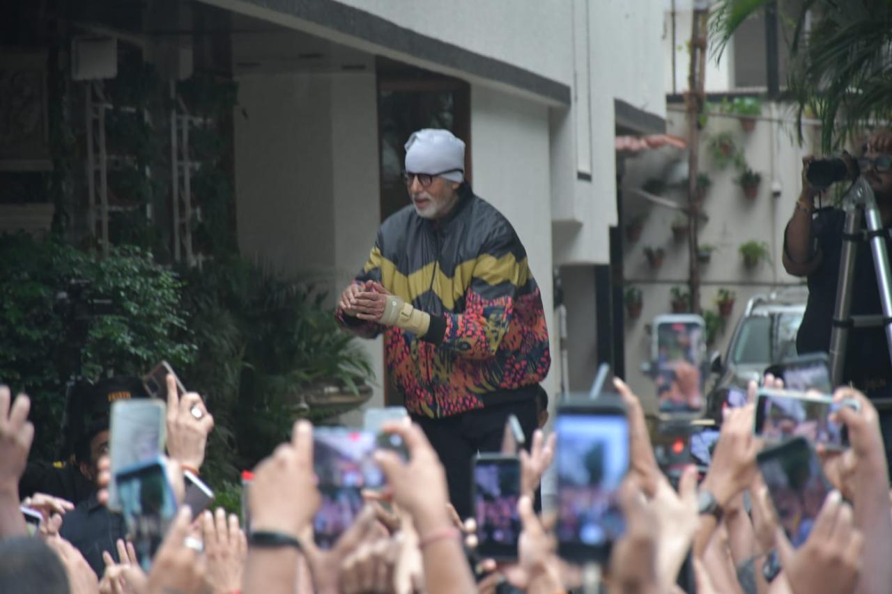 Last year, the actor had posted on his blog that he had observed the lessening of crowds and enthusiasm, an indication that “time has moved on and nothing lasts forever.” However, given that many still brave the Mumbai rains to travel to Jalsa, one can wager that Amitabh remains a timeless icon